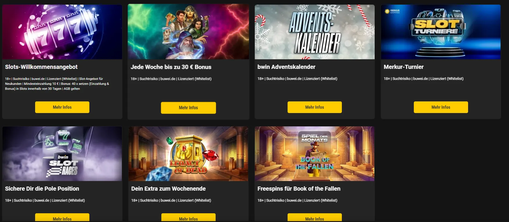 Bwin Casino Promotions